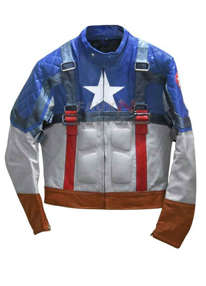 Captain America The First Avenger Chris Evans (Captain America) Jacket